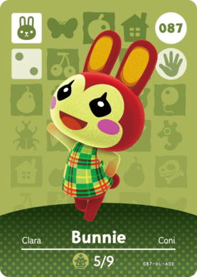Bunnie – Series 1 - Animal Crossing: Series 1 - CoinMii Custom Amiibo Coins