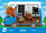  Spike – New Leaf – No. 38 - Animal Crossing: Welcome Amiibo - CoinMii Custom Amiibo Coins 