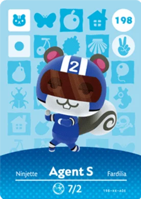 Agent S – Series 2 - Animal Crossing: Series 2 - CoinMii Custom Amiibo Coins