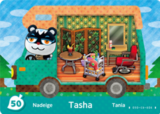  Tasha – New Leaf – No. 50 - Animal Crossing: Welcome Amiibo - CoinMii Custom Amiibo Coins 