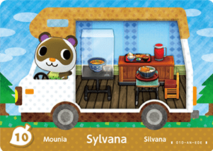  Sylvana – New Leaf – No. 10 - Animal Crossing: Welcome Amiibo - CoinMii Custom Amiibo Coins 