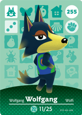 Wolfgang – Series 3 - Animal Crossing: Series 3 - CoinMii Custom Amiibo Coins