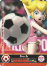  Peach – Soccer - Mario Sports Superstars - CoinMii Custom Amiibo Coins 
