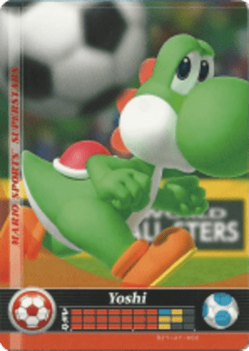 Yoshi – Soccer - Mario Sports Superstars - CoinMii Custom Amiibo Coins