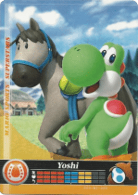 Yoshi – Horse Racing - Mario Sports Superstars - CoinMii Custom Amiibo Coins