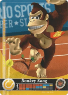  Donkey Kong – Tennis - Mario Sports Superstars - CoinMii Custom Amiibo Coins 