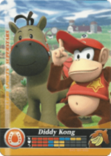  Diddy Kong – Horse Racing - Mario Sports Superstars - CoinMii Custom Amiibo Coins 