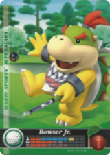  Bowser Jr. – Golf - Mario Sports Superstars - CoinMii Custom Amiibo Coins 