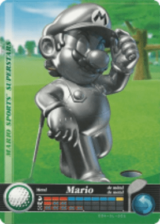  Metal Mario – Golf - Mario Sports Superstars - CoinMii Custom Amiibo Coins 