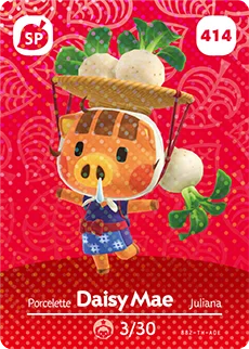 Daisy Mae – Series 5 - Animal Crossing: Series 5 - CoinMii Custom Amiibo Coins