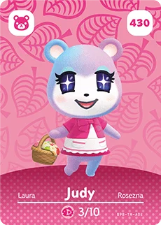 Judy – Series 5 - Animal Crossing: Series 5 - CoinMii Custom Amiibo Coins